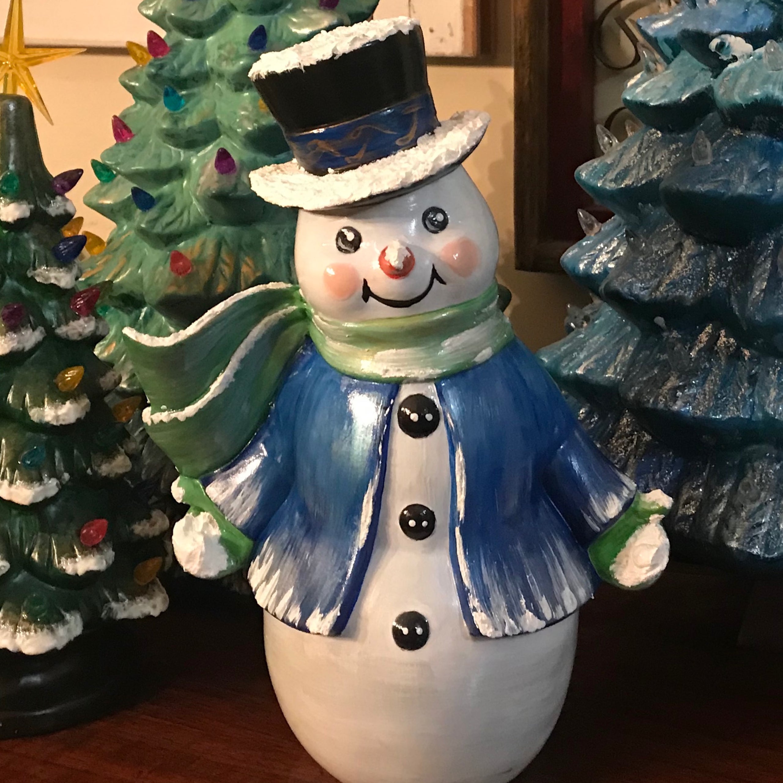 Vintage snowman