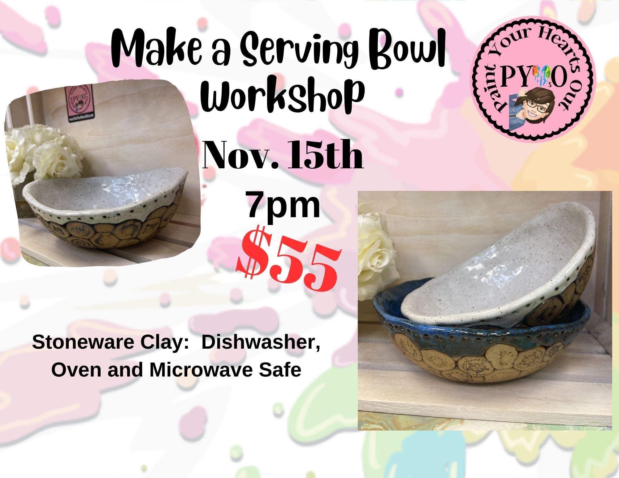 Fun Day Friday Make a Clay Serving Bowl